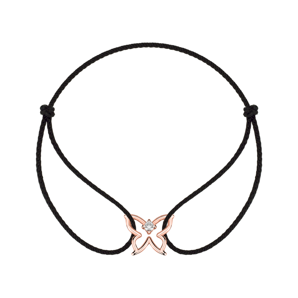 Bracelet with cord Enchanting
