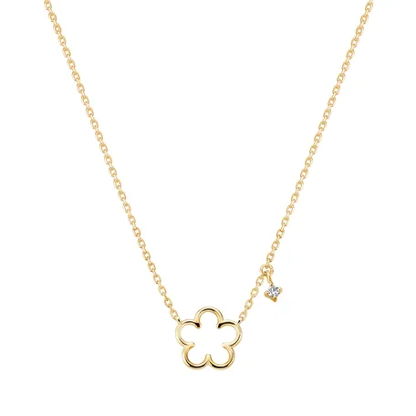 Diamond necklace Botanical Beauty