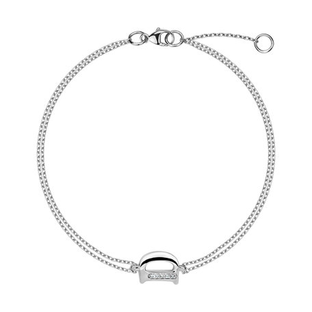 Bracelet with diamonds Alluring Letter