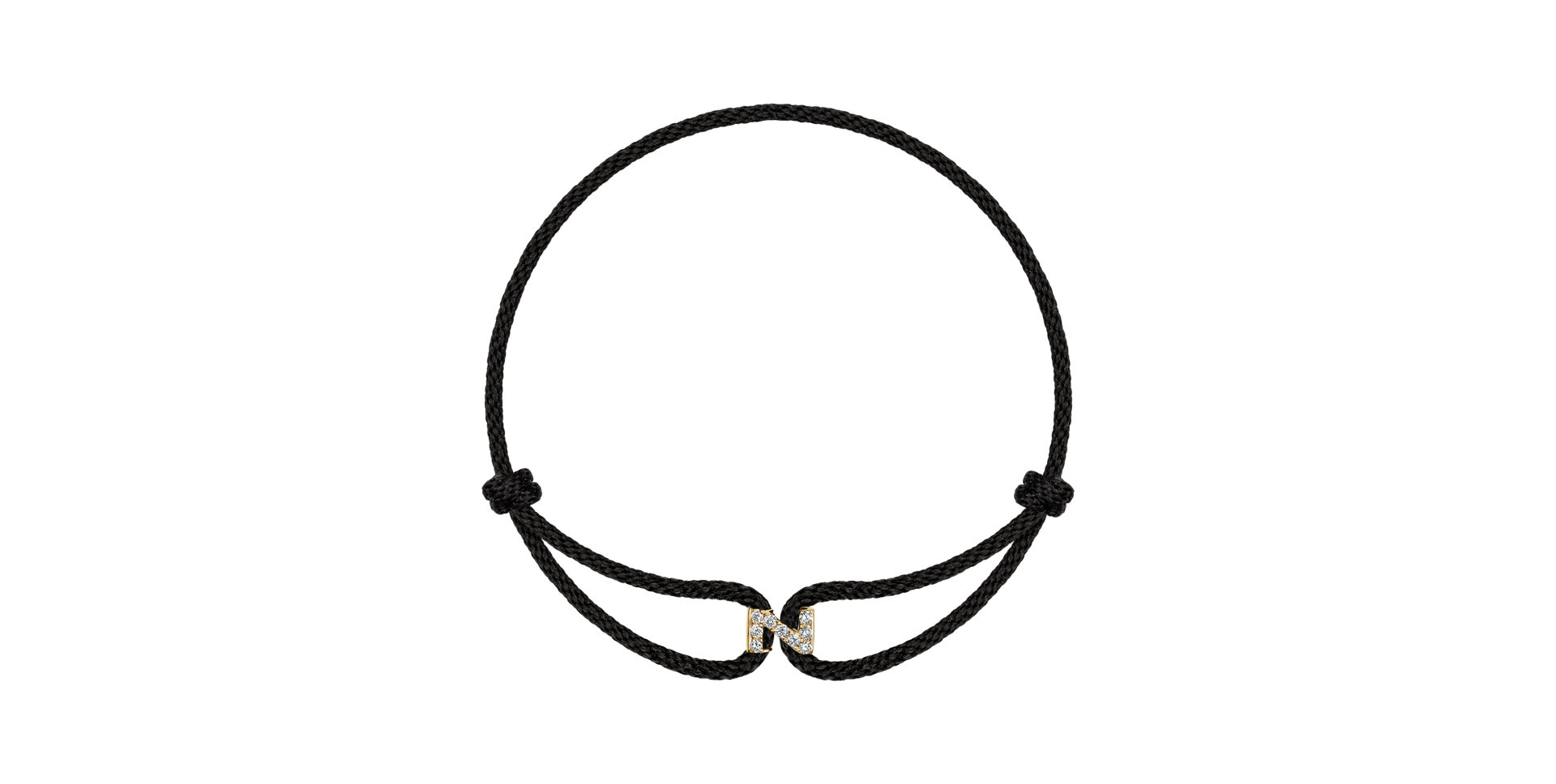 Diamond bracelet Alphabet Delight