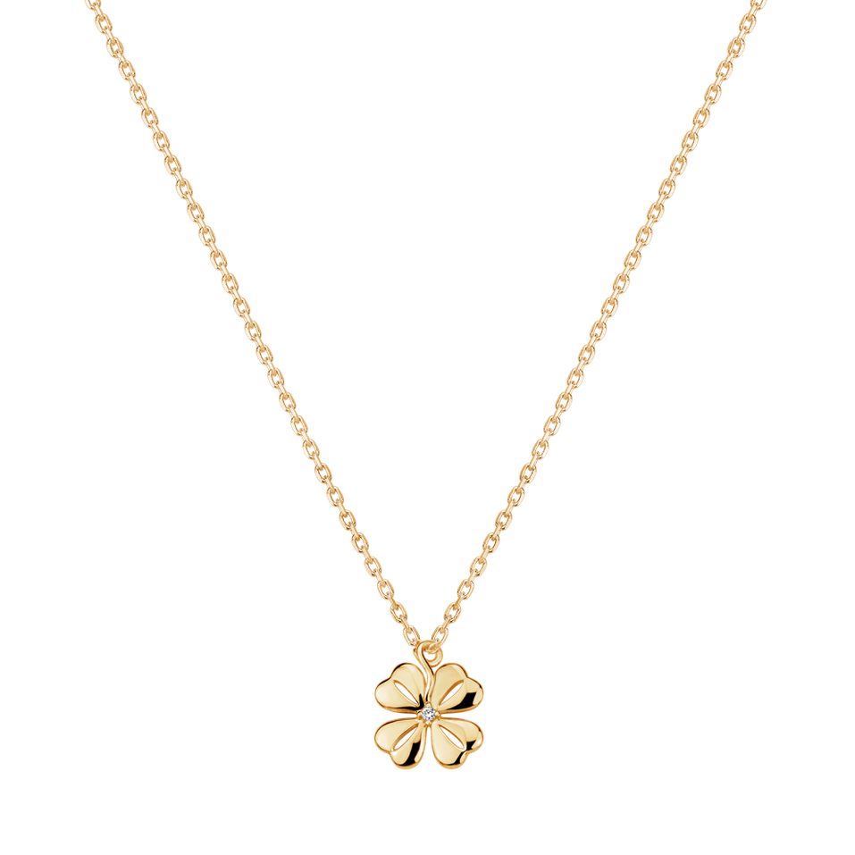 Diamond necklace Hidden Luck