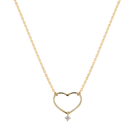 Diamond necklace Eternal Heart