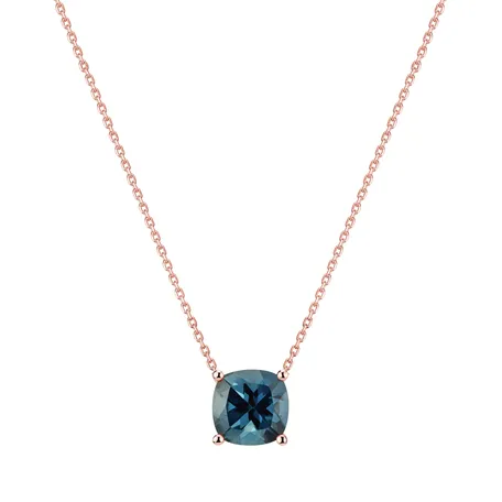 Necklace with Topaz London Manon