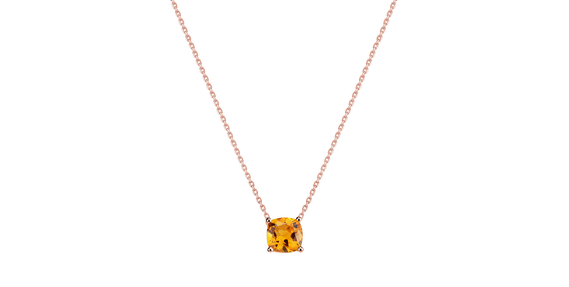 Necklace with Citrine Manon