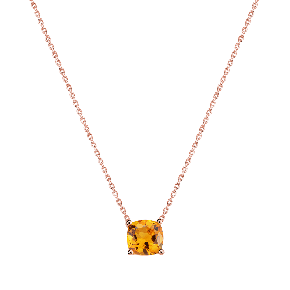 Necklace with Citrine Manon
