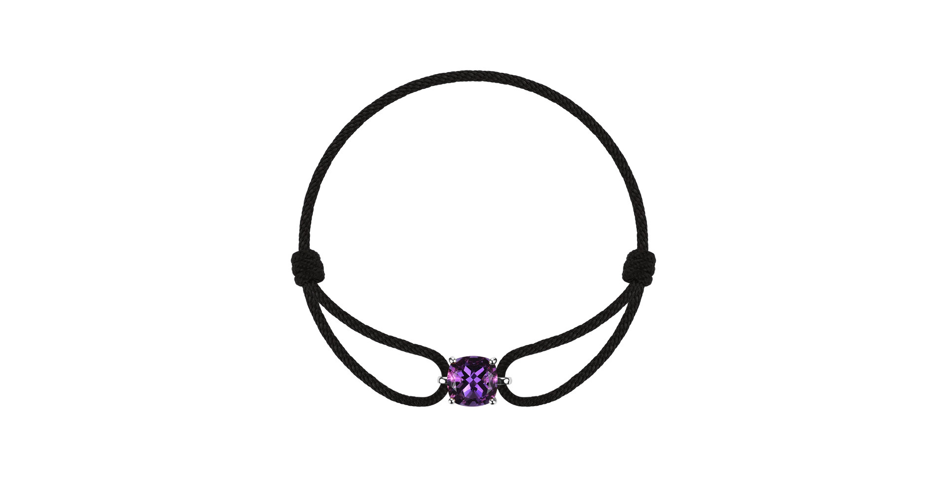 Bracelet with Amethyst Faith