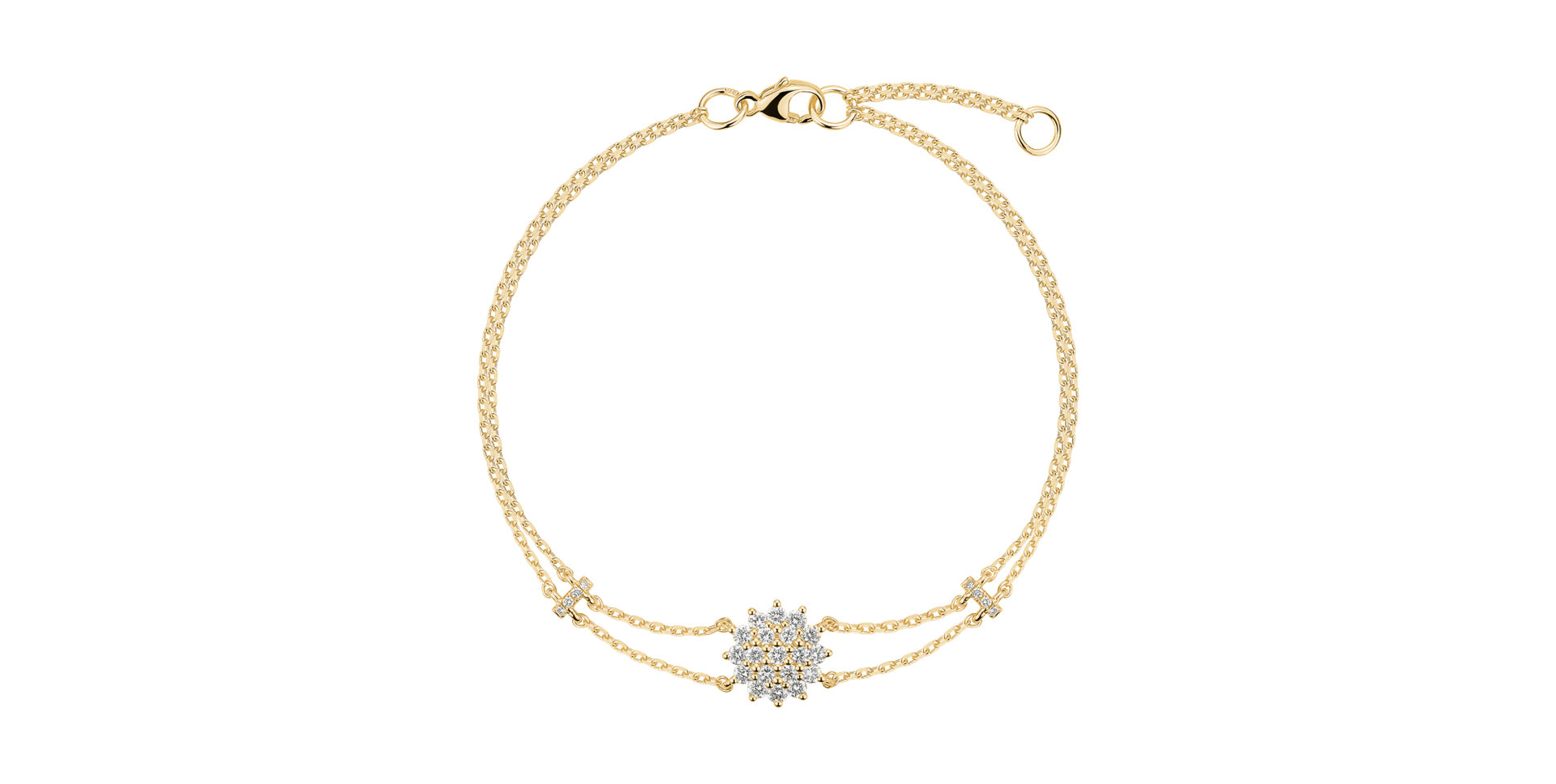 Diamond bracelet Sunny Delight