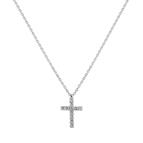 Diamond necklace Radiant Faith