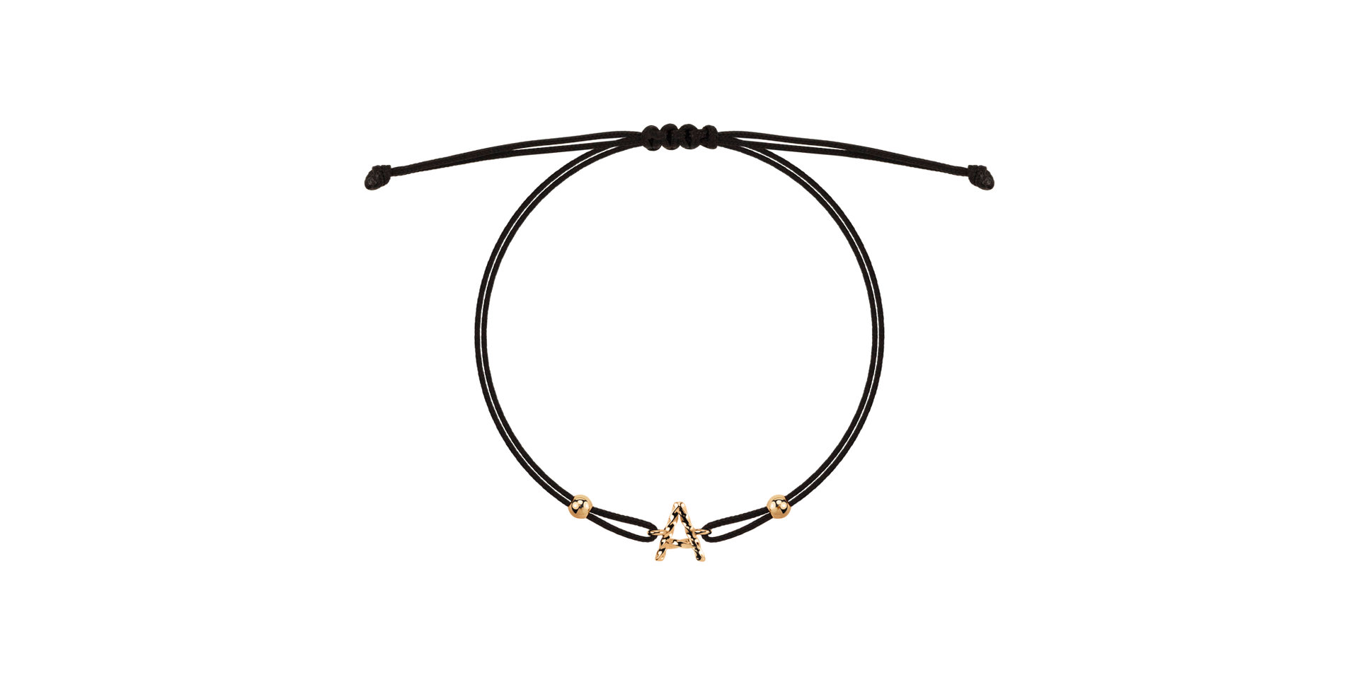 Bracelet Spiral Alphabeth A