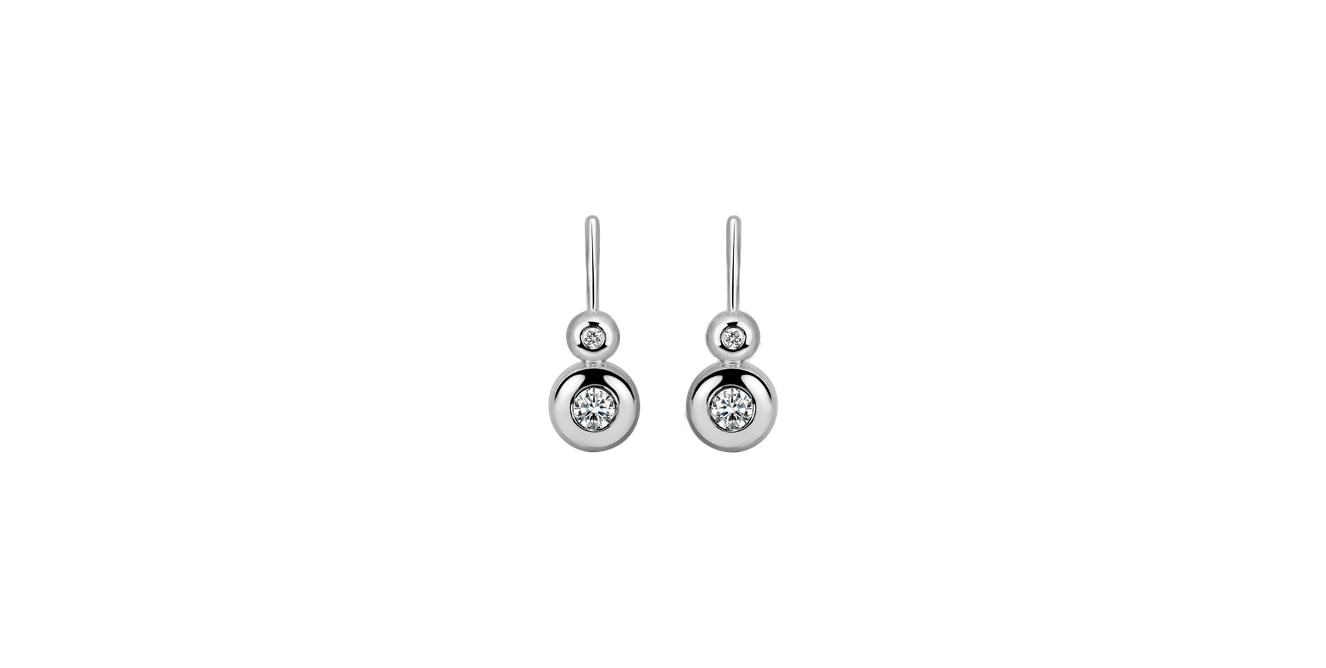 Diamond earrings Dotted Luxury
