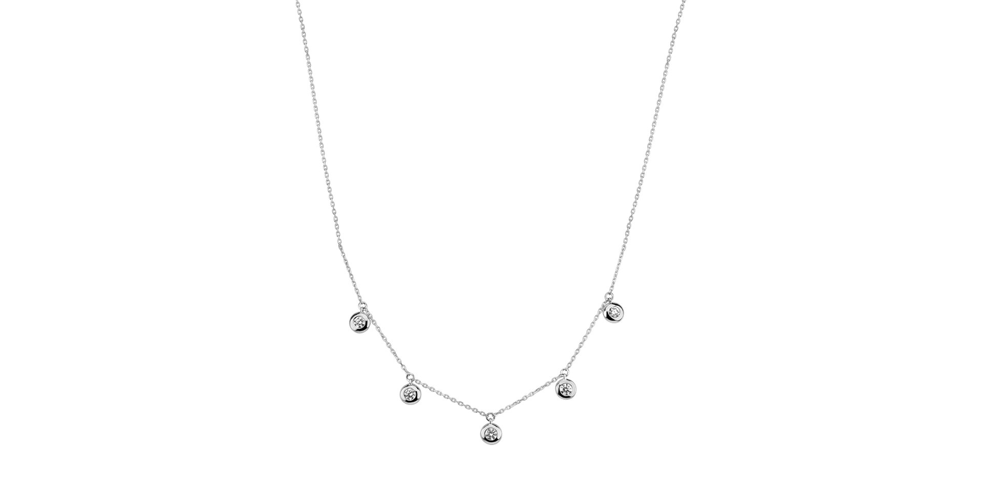 Diamond necklace Sparkling Dots