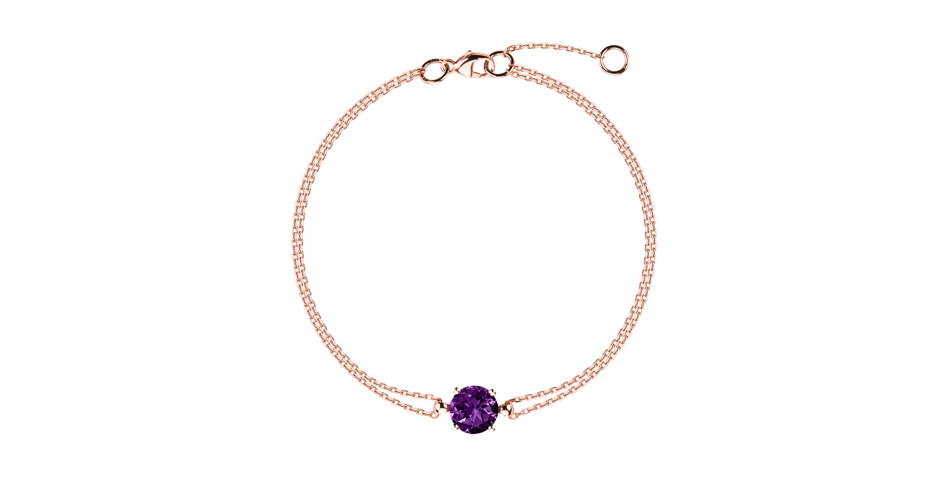 Bracelet with Amethyst Magic Wish