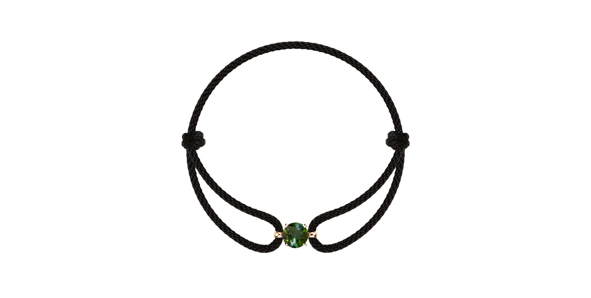 14ct rose gold bracelet with Rhodolite Purple Delilah