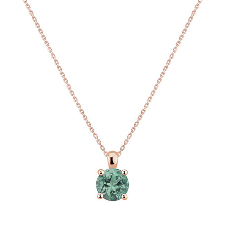 Necklace with Tourmaline Turquoise Allen