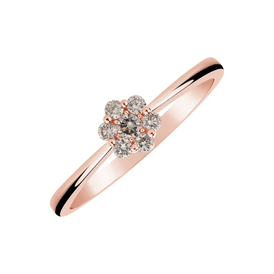 Diamond ring Shiny Flower