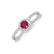 Diamond ring with Ruby Rulan2