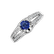Diamond ring with Sapphire Sapphire Wonder2