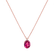 Diamond necklace with Rhodolite Grime2