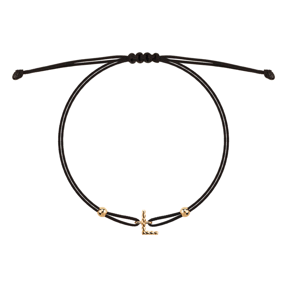 Bracelet Spiral Alphabeth L