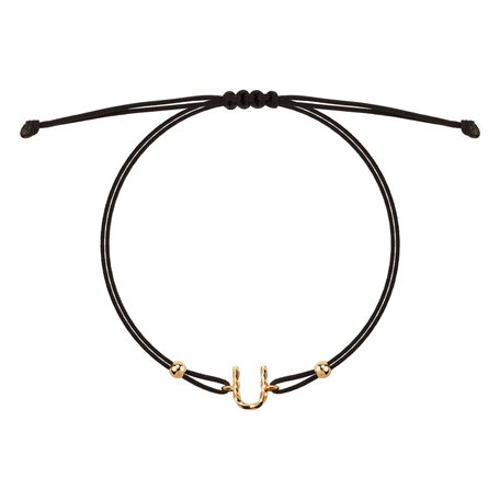 Bracelet Spiral Alphabeth U