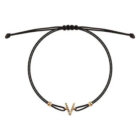 Bracelet Spiral Alphabeth V