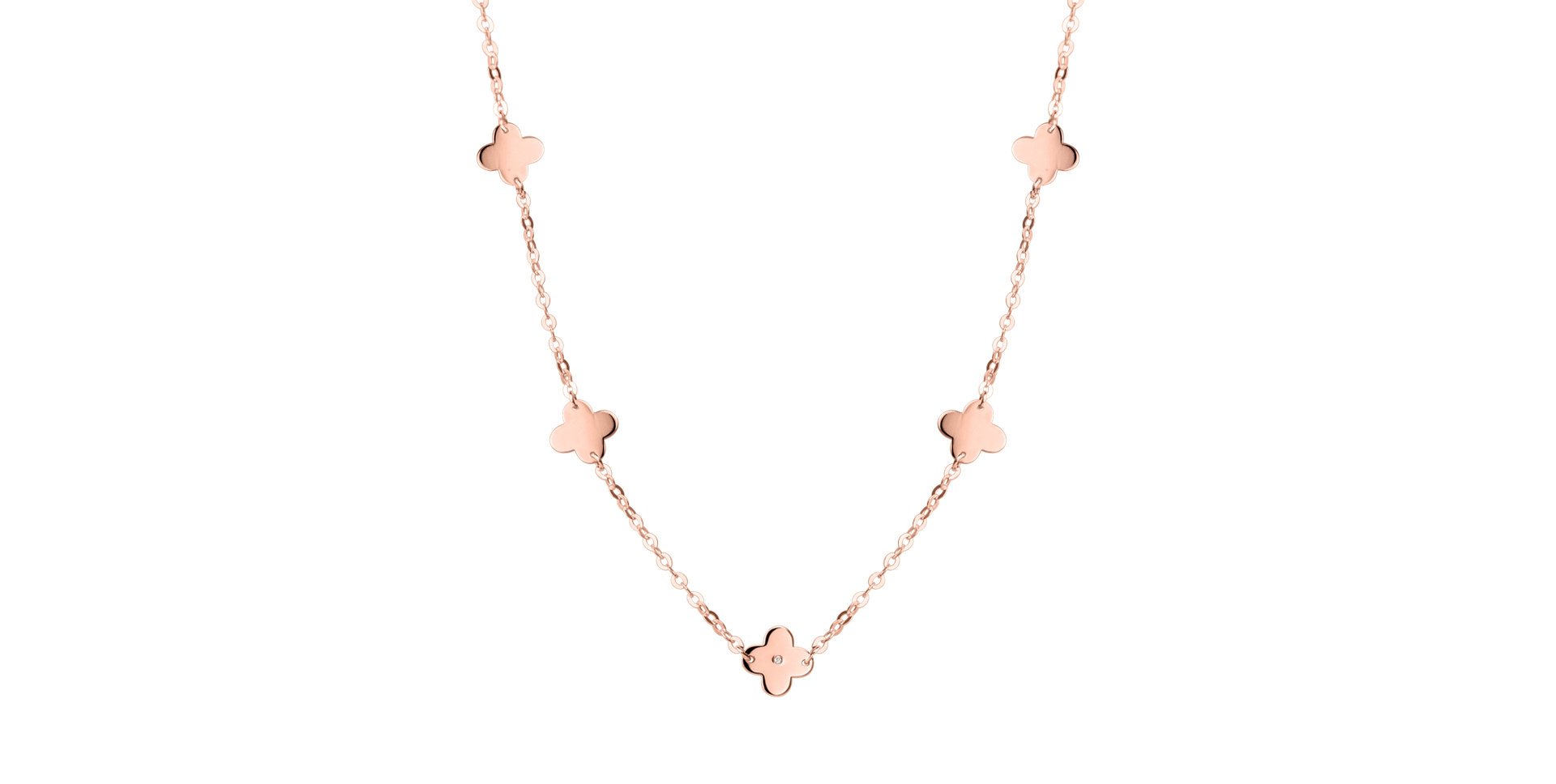 Diamond necklace Aurelia Charm