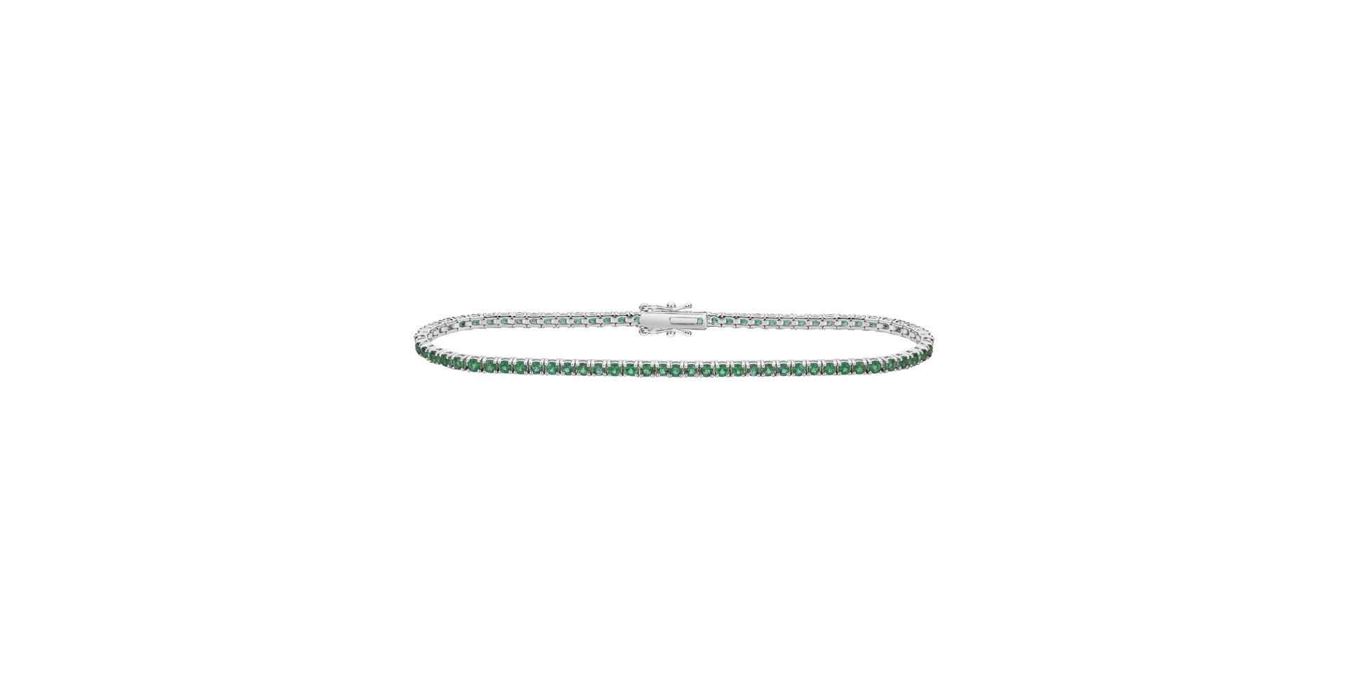 Bracelet with Emeralds Orielle