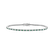 Diamond bracelet with Emeralds Aurorra2
