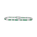 Diamond bracelet with Emeralds Belissia2