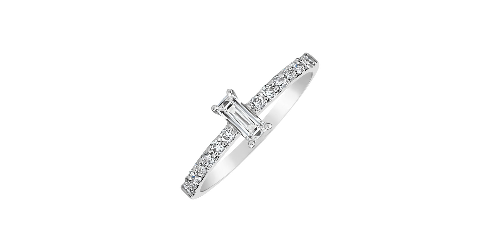 Diamond ring Radiant Promise