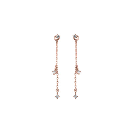 Diamond earrings Samba