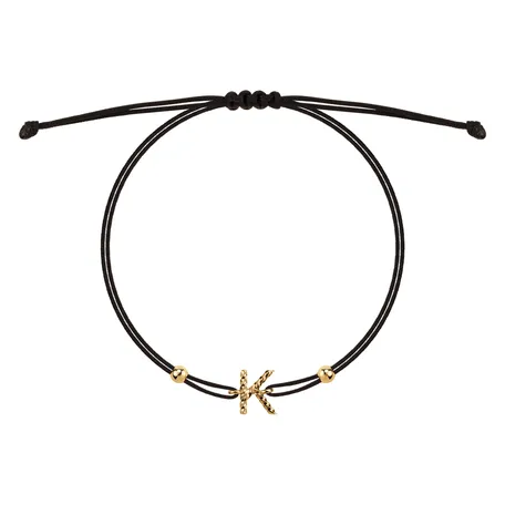 Bracelet Spiral Alphabeth K