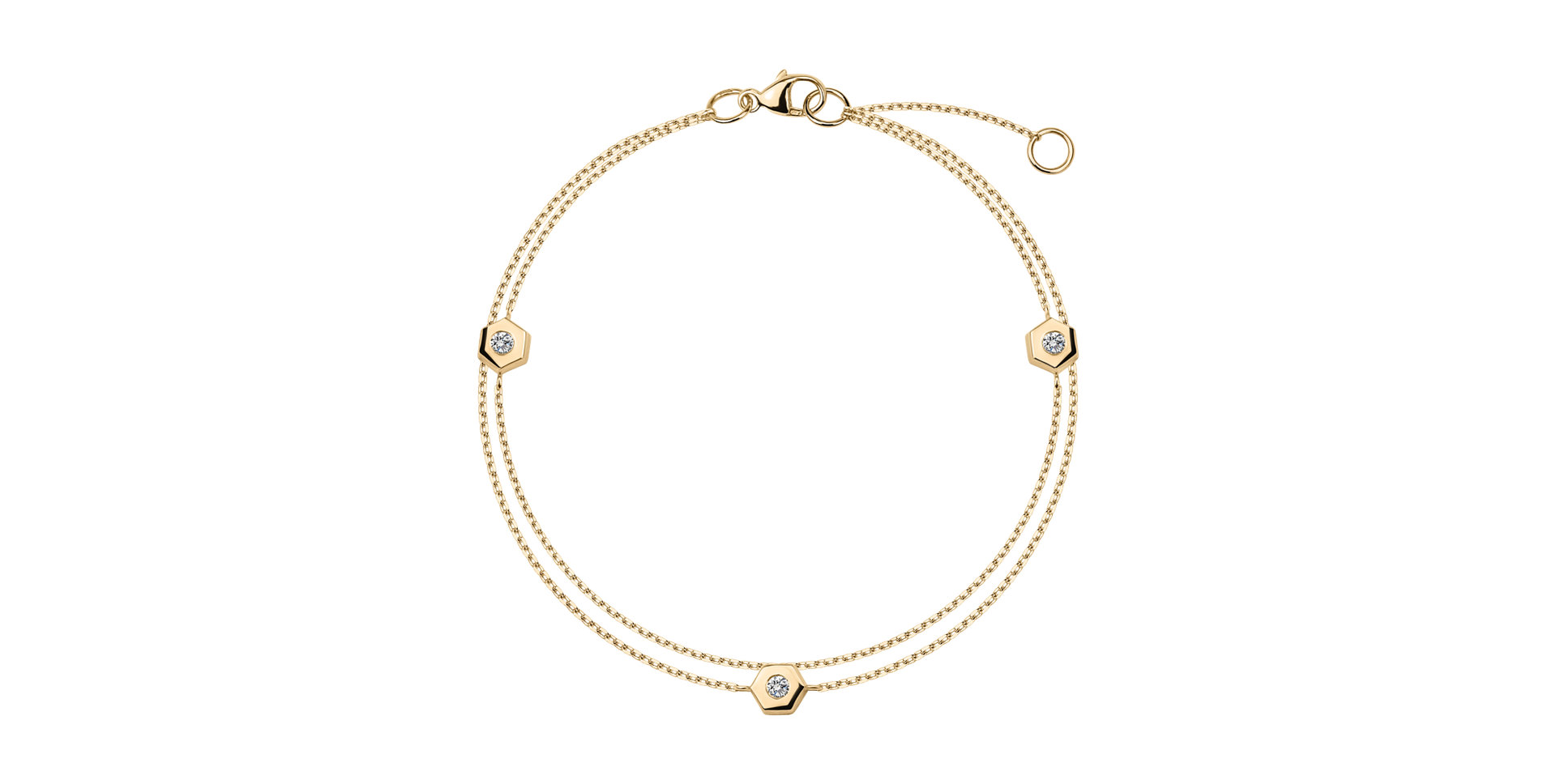 Diamond bracelet StarlightHex