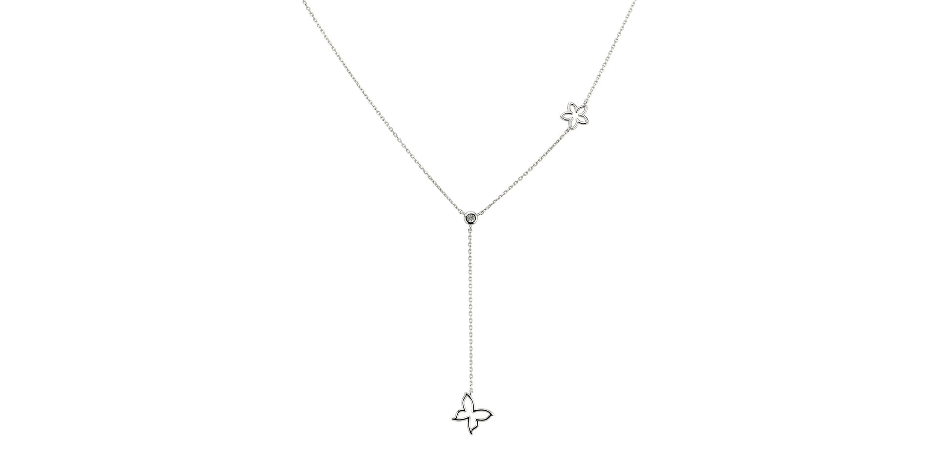 Diamond necklace Touch of Spring