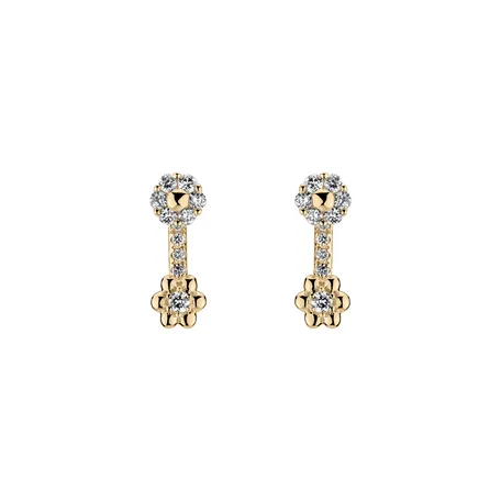 Diamond earrings Bloom Mystery