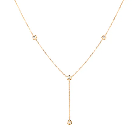 Diamond necklace Six Sides