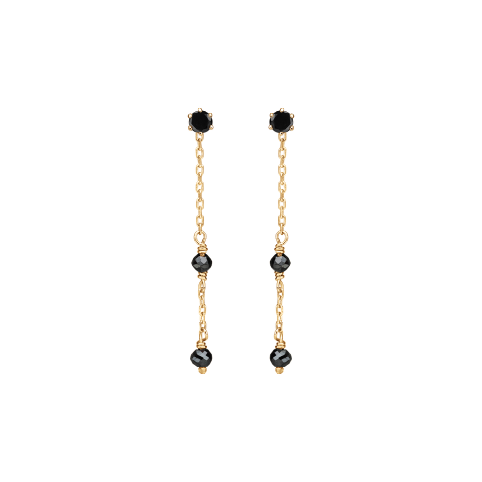 Diamond earrings Glance of Night