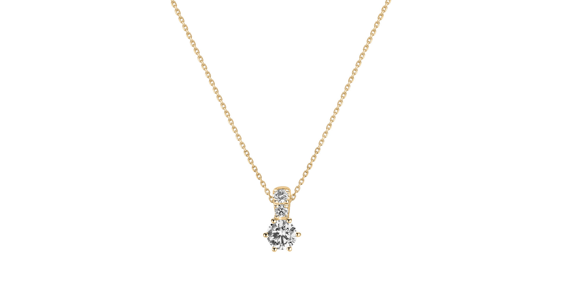 Diamond necklace Essential Glow