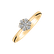 Diamond ring Shiny Flower1
