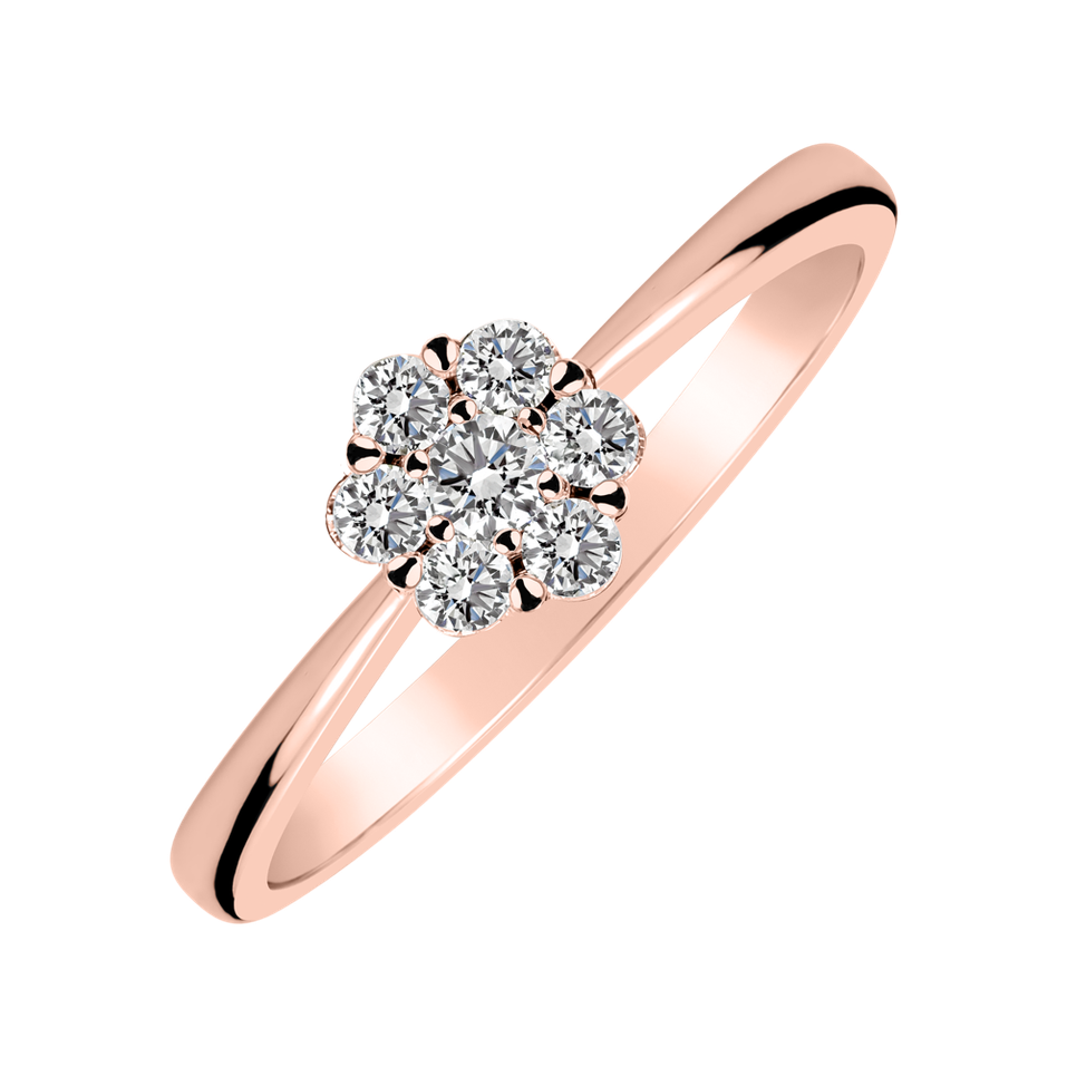Diamond ring Shiny Flower