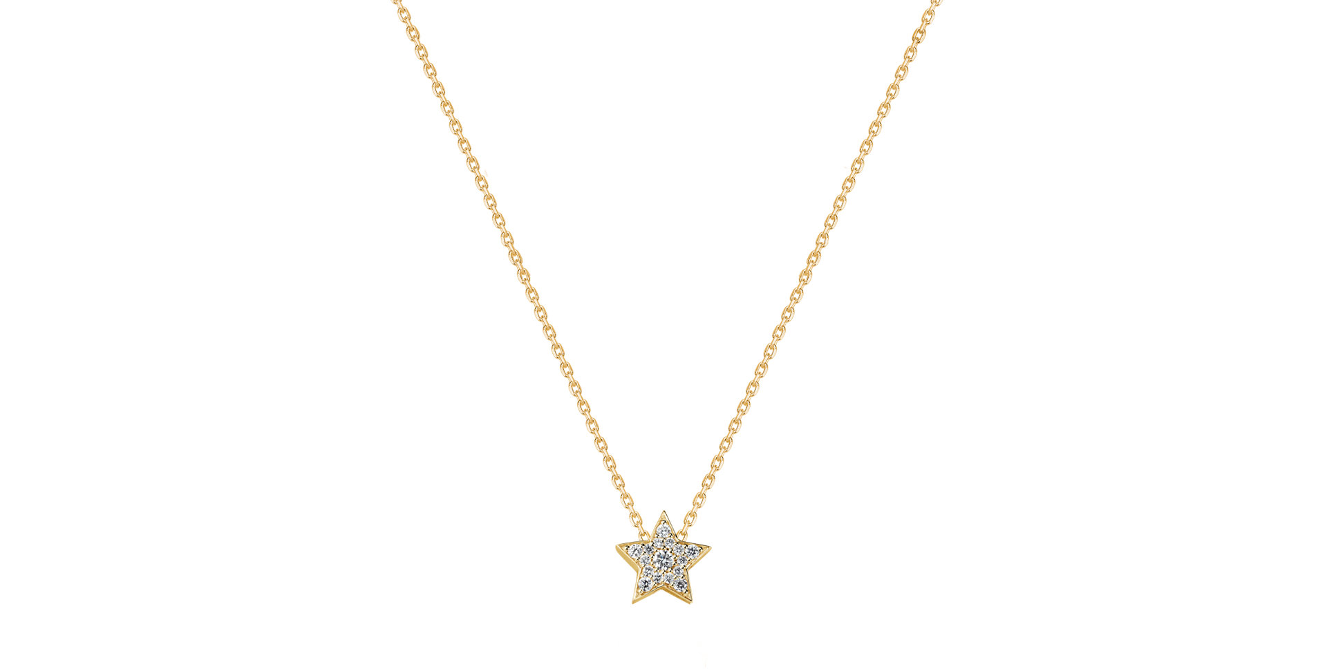 Diamond pendant Bright Star