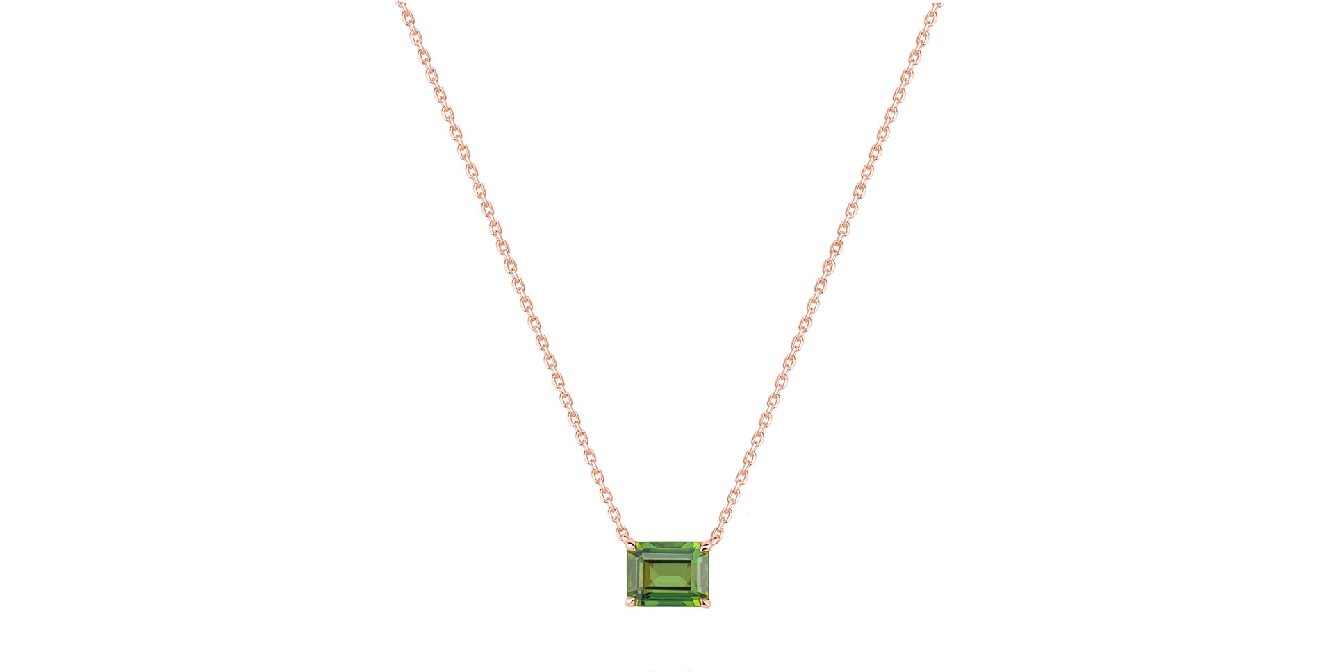 Necklace with Tourmaline Corinne
