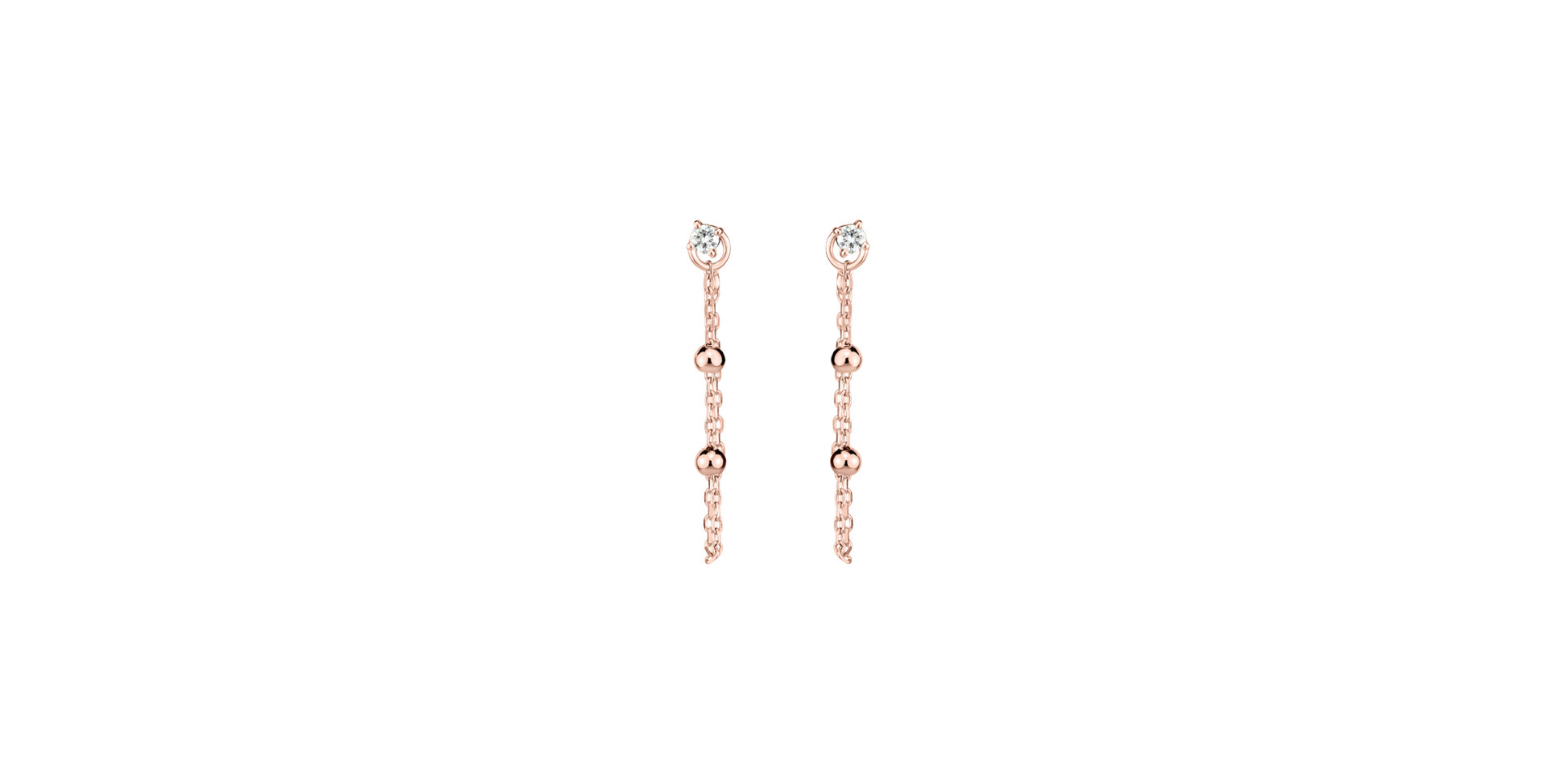 Diamond earrings Spin