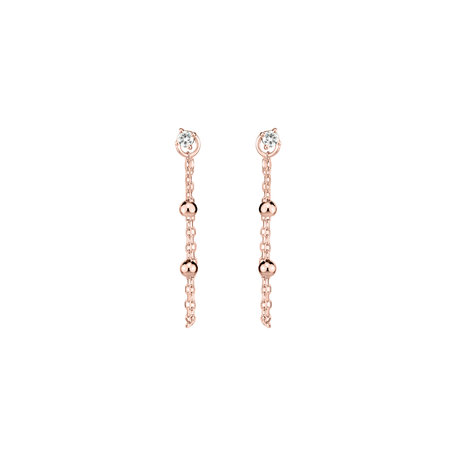 Diamond earrings Spin