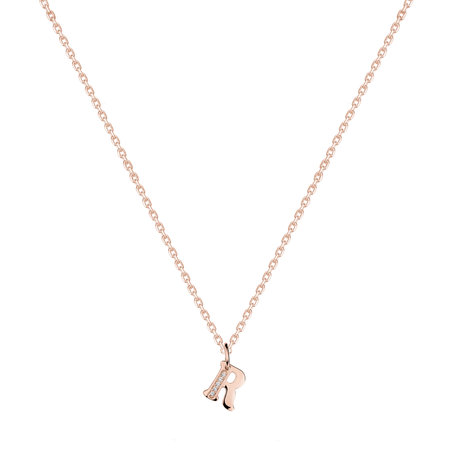 Diamond pendant Dream Letter