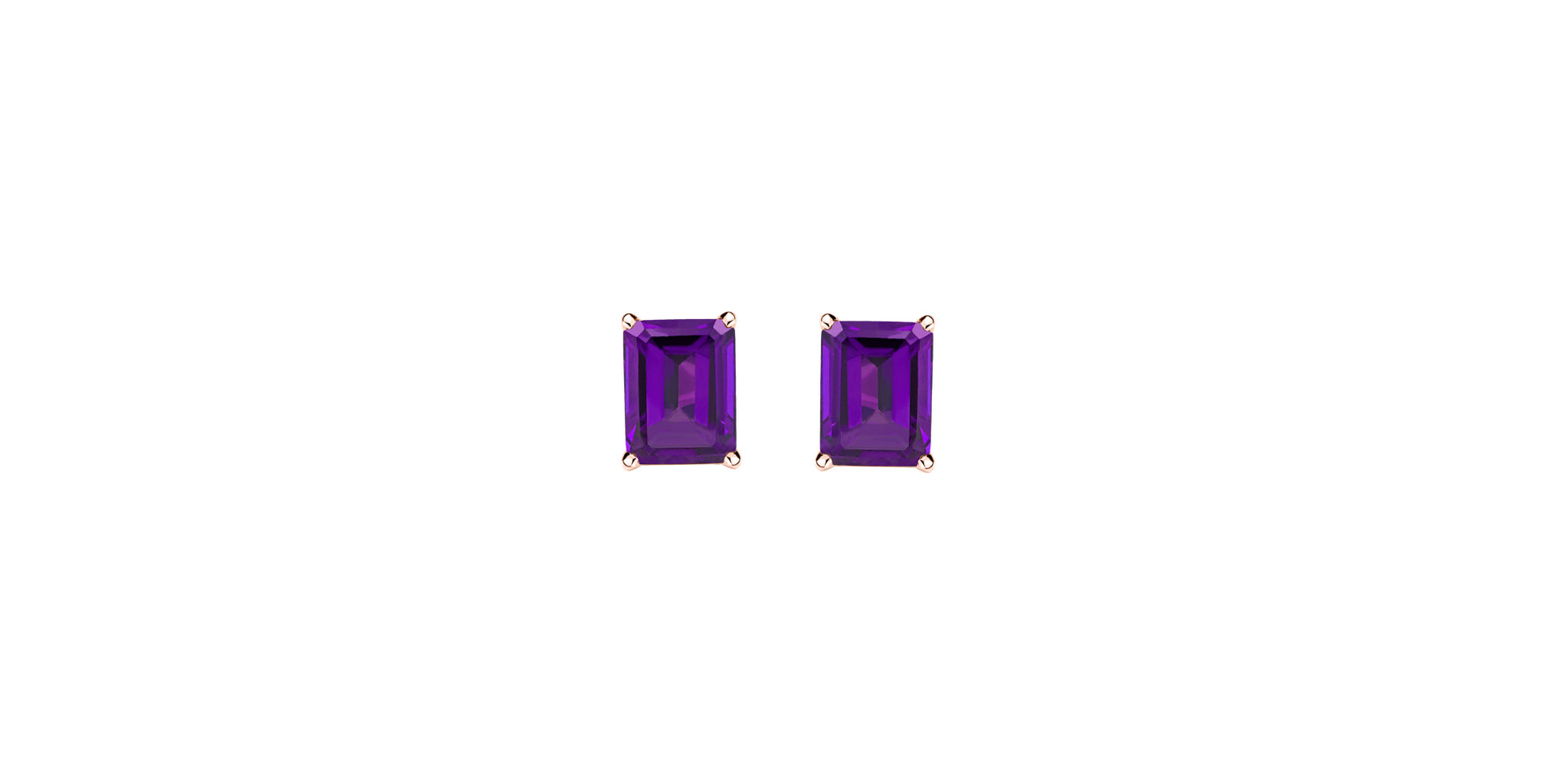 Earrings with Amethyst Thostra