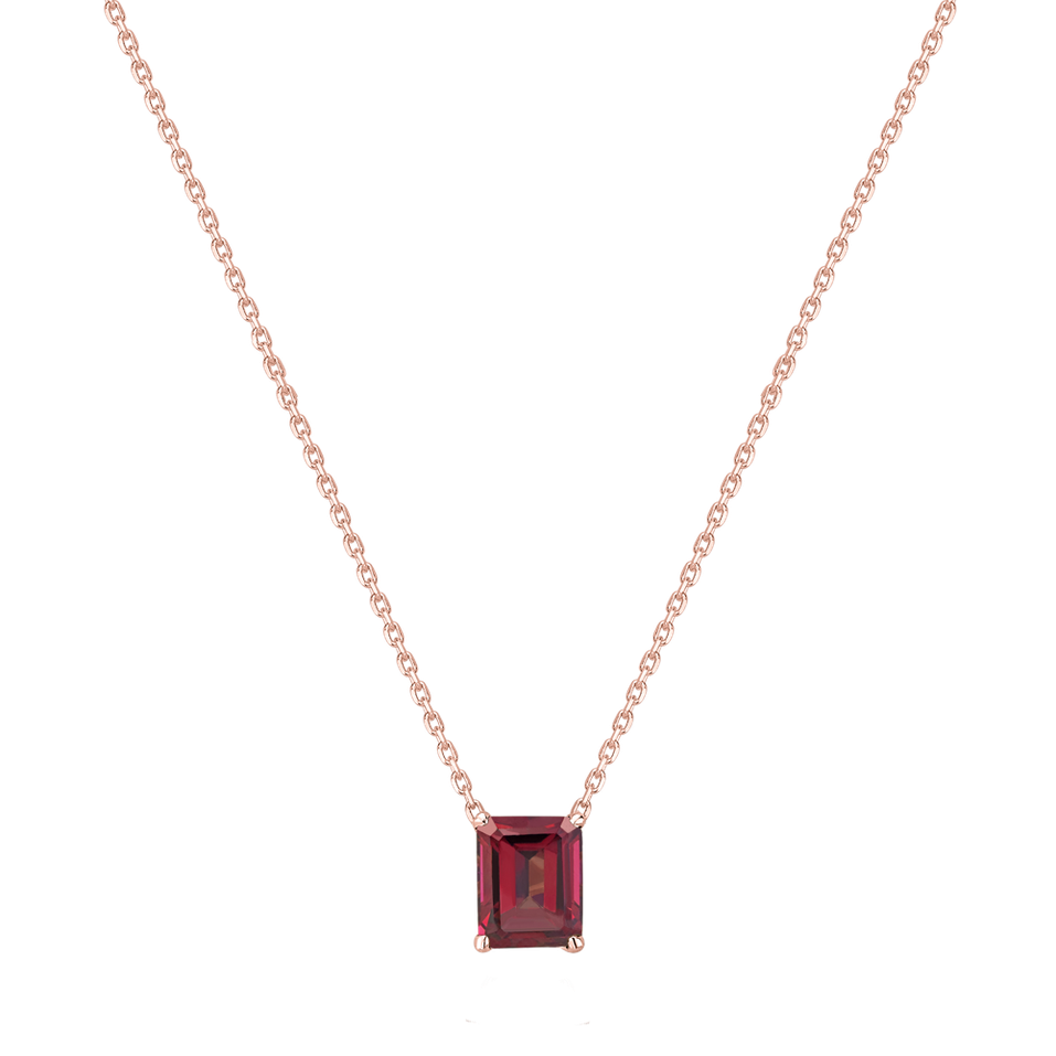 Necklace with Rhodolite Winslow