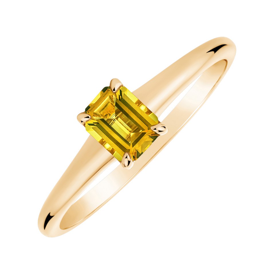 Ring with Citrine Winslow