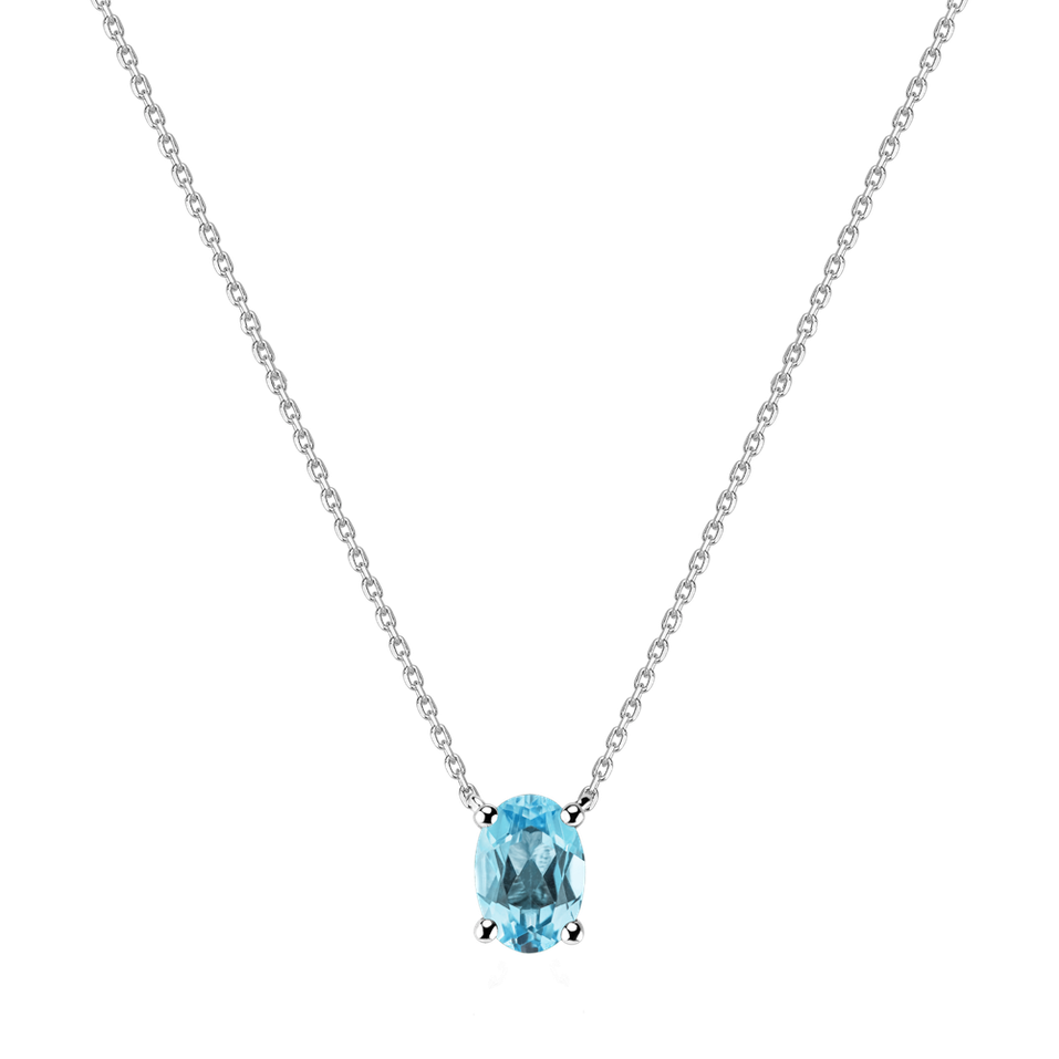 Necklace with Topaz Mystic Depth