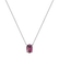 Necklace with Rhodolite Mystic Abyss2